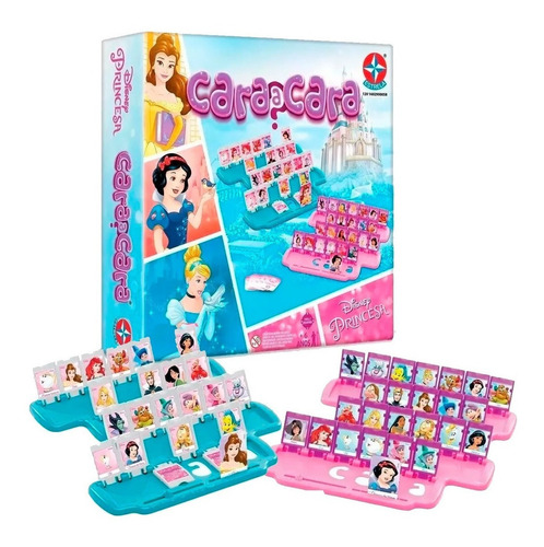 Jogo de mesa Cara a cara Disney princesas Estrela